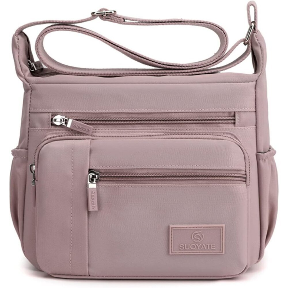 Crossbody Bag Nylon Women Small Pockets Waterproof Travel Tote